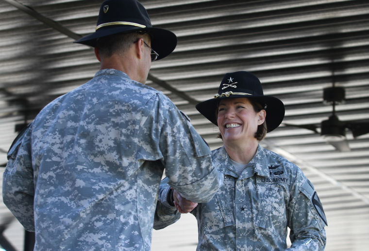 Brig. Gen. Laura Richardson ceremony